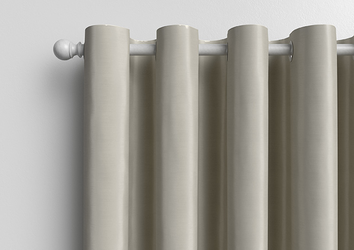 Akoya Faux Silk, Lustre Flint - Made to Measure Curtains - Image 12